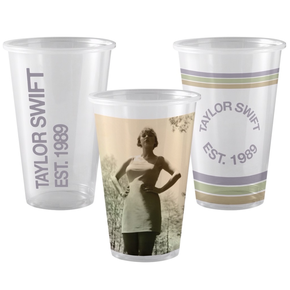 TAYLOR SWIFT Just A Summer Thing Cup Set of 3 NEW NWOT